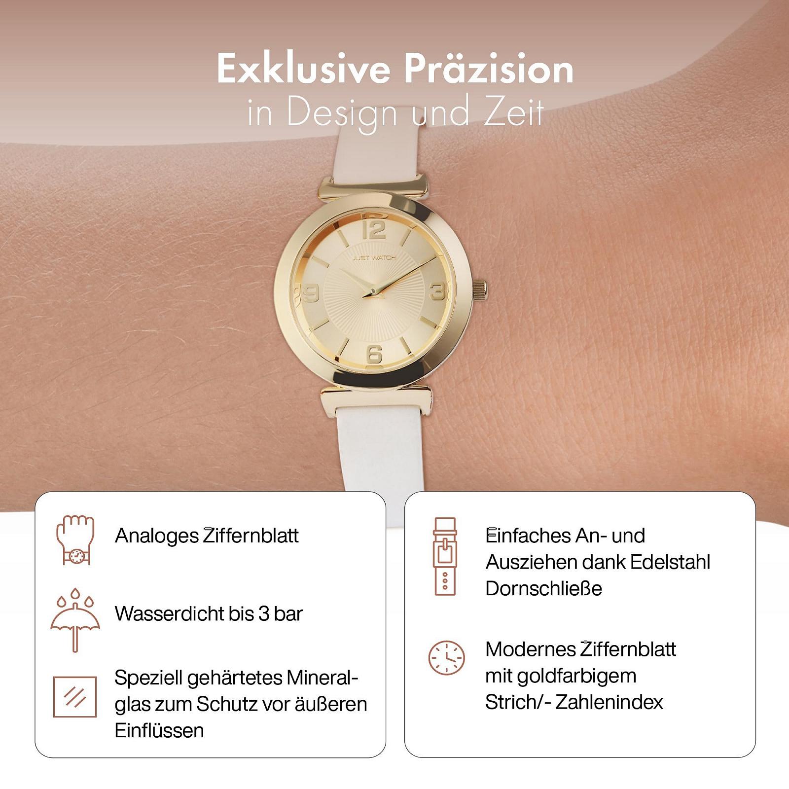 Жіночий годинник Just Watch Rosy JW10001 Шкіра Аналоговий Кварцовий, фото №4 Жіночий годинник Just Watch Rosy JW10001 Шкіра Аналоговий Кварцовий, фото №4