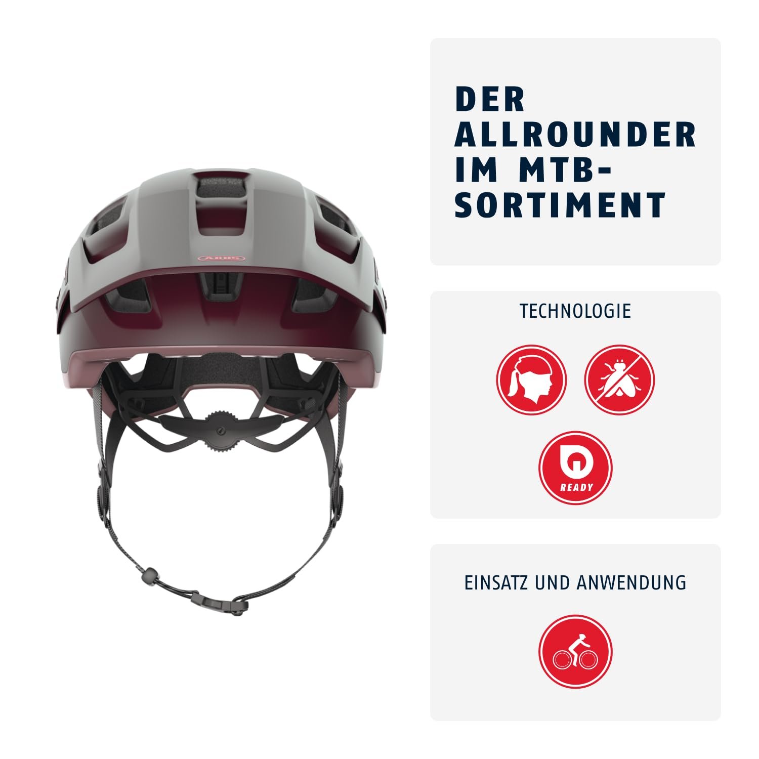 Шолом ABUS MoDrop MTB Унісекс, фото №2