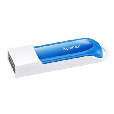 USB флеш-накопитель Apacer 64GB AH23A White USB 2.0 AP64GAH23AW-1, фото №2