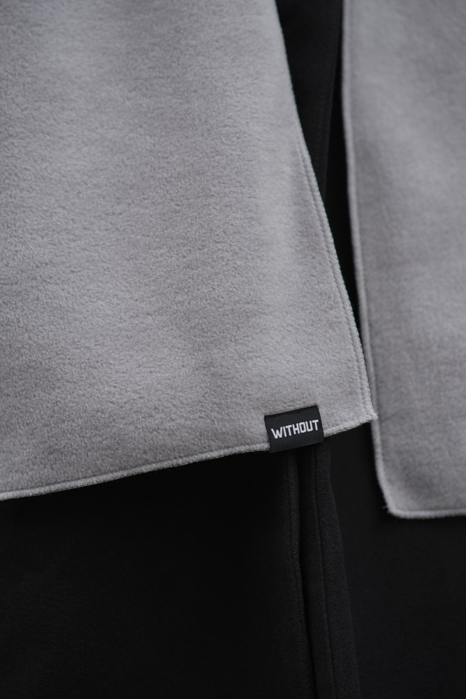 Флісовий шарф Without long gray, фото №6