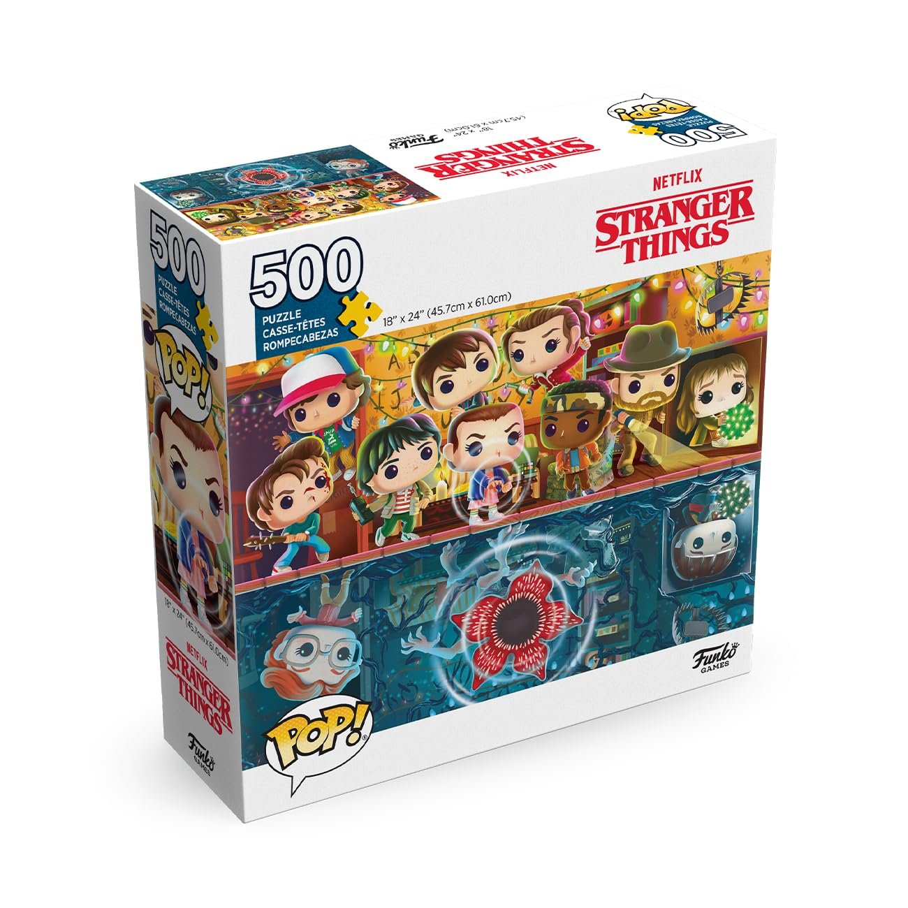 Пазл Funko POP! Stranger Things Upside Down 500 элементов 45.7 x 61 см, фото №4
