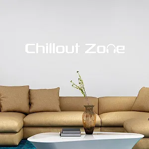 Наклейка на стіну Wandkings Chillout Zone 100 x 11 см 33 кольори Біла ціна на synthetic.ua - Фото 1 Наклейка на стіну Wandkings Chillout Zone 100 x 11 см 33 кольори Біла synthetic.ua - Фото 1