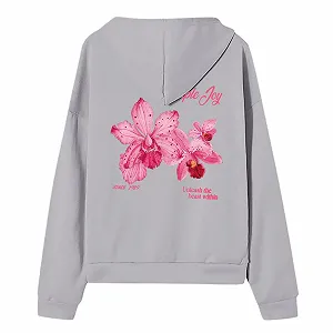 Женская Толстовка Спортивная Куртка с Капюшоном Повседневная Куртка с Капюшоном Oversize Пуловер Свитшот Толстовка на Молнии Спортивная Куртка Y2k Куртка с Капюшоном Осень-Зима на Молнии synthetic.ua - Фото 1