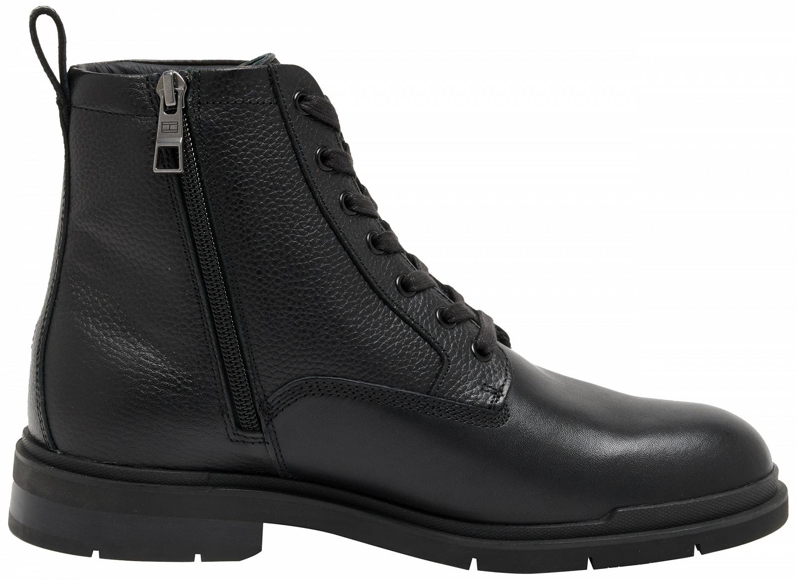 Черевики Tommy Hilfiger Low Boot Warm зі шкіри, фото №4