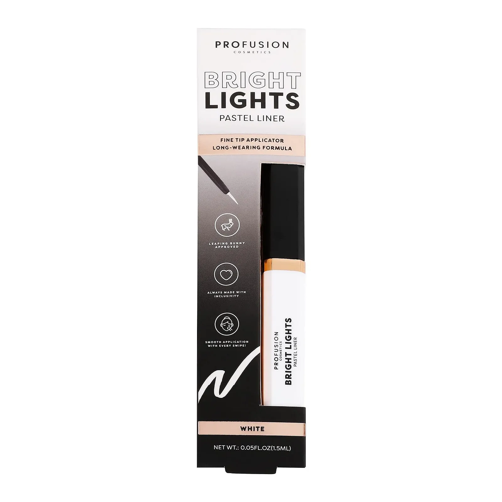 Подводка для глаз Profusion Cosmetics Bright Lights Pastel Foil Белый, фото №4