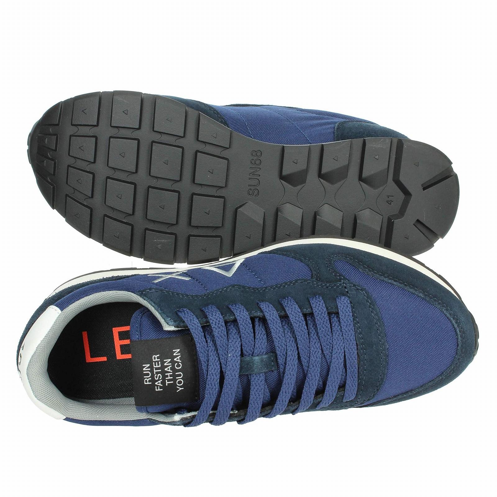 Кроссовки SUN68 Tom Running Нейлон замша/нейлон Grigio Medio U24SU02 Z43101, фото №7