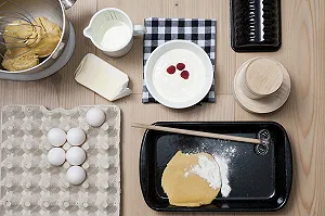 Деко для запікання Riess Professional овальне 33 x 42 см чорне synthetic.ua - Фото 1