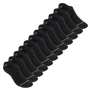 Footstar Функциональные носки для женщин и мужчин (6 или 12 пар) Невидимые с махровой подошвой - Фото 1