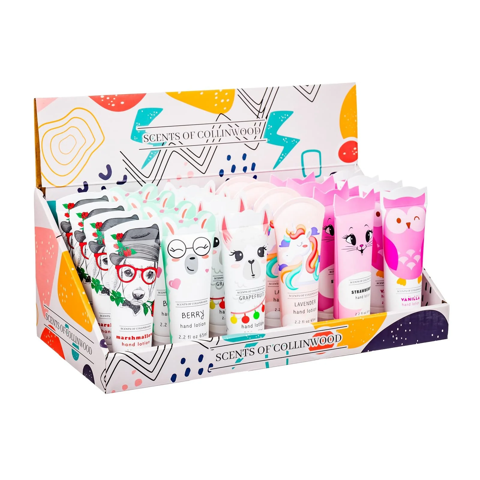 Крем для рук Зволожуючий Набір з 6 штук - Marshmallow, Grapefruit, Lavender та Vanilla аромати - 65 мл, фото №3 Крем для рук Зволожуючий Набір з 6 штук - Marshmallow, Grapefruit, Lavender та Vanilla аромати - 65 мл, фото №3