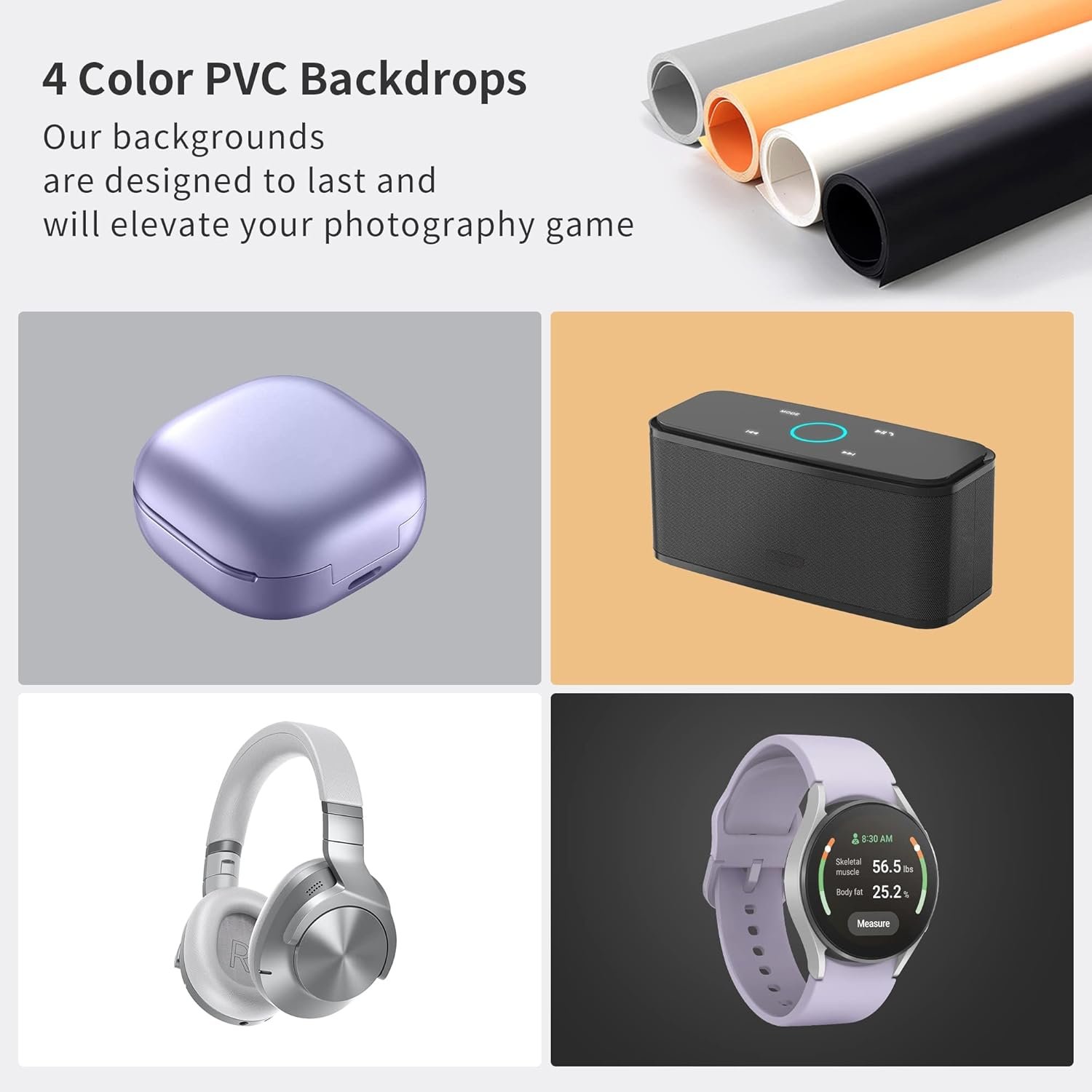 Фотобокс Raleno 60 см / 5500K / CRI 97 / 6 фонів / Чорний, фото №5 Фотобокс Raleno 60 см / 5500K / CRI 97 / 6 фонів / Чорний, фото №5