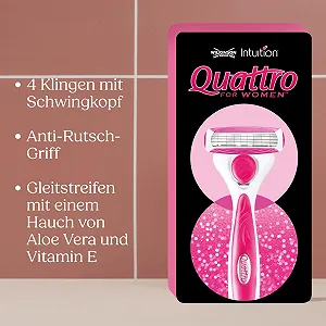 Бритвы для женщин Wilkinson Sword Quattro 70011470 6 шт. synthetic.ua - Фото 1