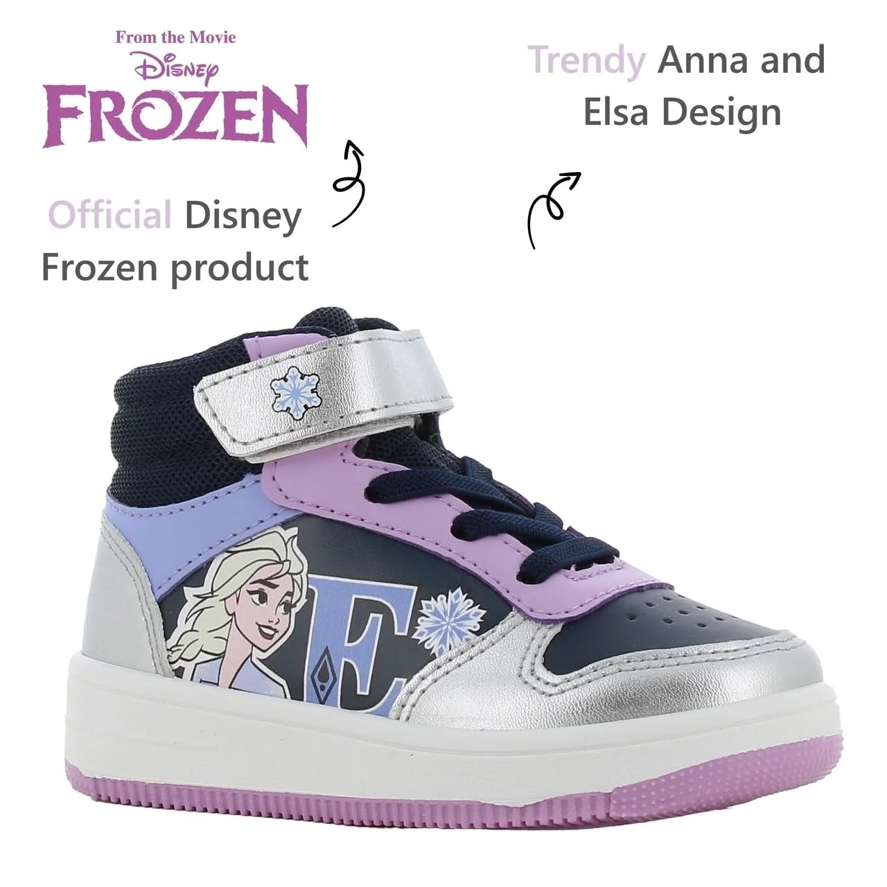 Сапоги Leomil Frozen Детские Зимние для Девочек, Нескользящая Подошва, фото №4