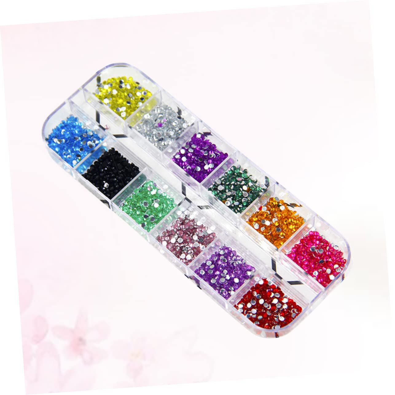 Наклейки Блестки для маникюра 3D Набор для Ногтей Петти 2000 шт. Разноцветные, фото №9