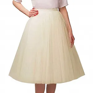 Спідниця-пачка Zhden, жіноча, фатин, стиль 50-х, рокабілі - Фото 1