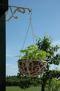 Подвесная корзина Fallen Fruits чугунная большая synthetic.ua - Фото 1