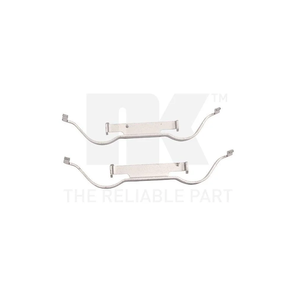 Комплект аксессуаров, тормозные колодки NK 7925288 для, передняя ось, фото №1 Комплект аксессуаров, тормозные колодки NK 7925288 для, передняя ось, фото №1