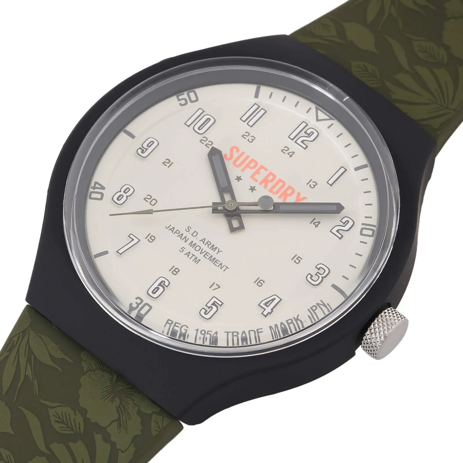 Чоловічий аналоговий годинник Superdry SYG225N з силіконовим ремінцем, фото №7