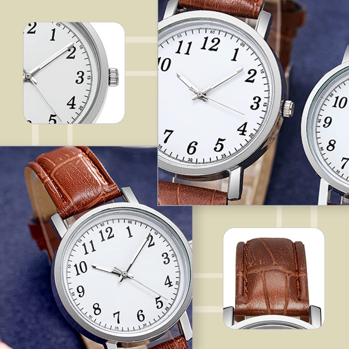 Женские часы LIFKOME Коричневый ремешок Светло-коричневый, фото №7 Женские часы LIFKOME Коричневый ремешок Светло-коричневый, фото №7