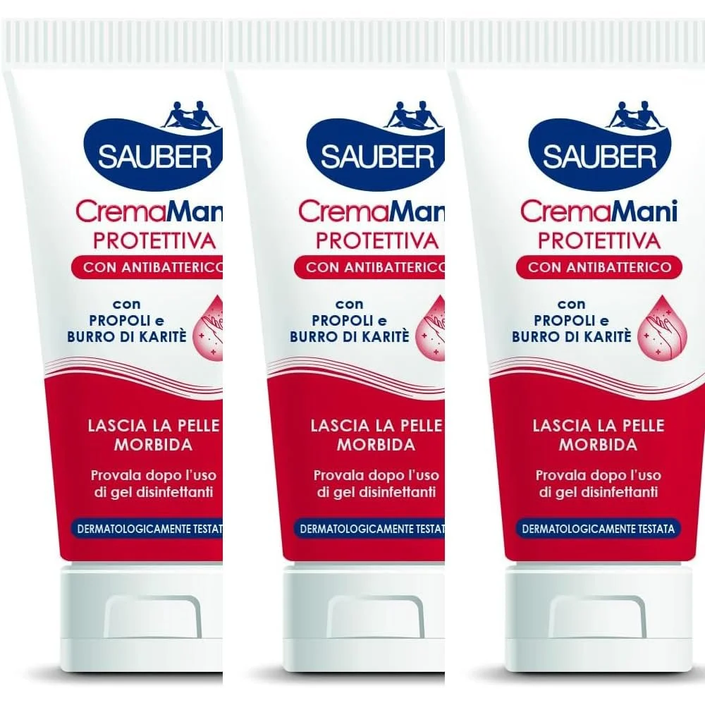 Крем для рук Антибактеріальний з прополісом та маслом ши 75мл (3 шт), фото №1