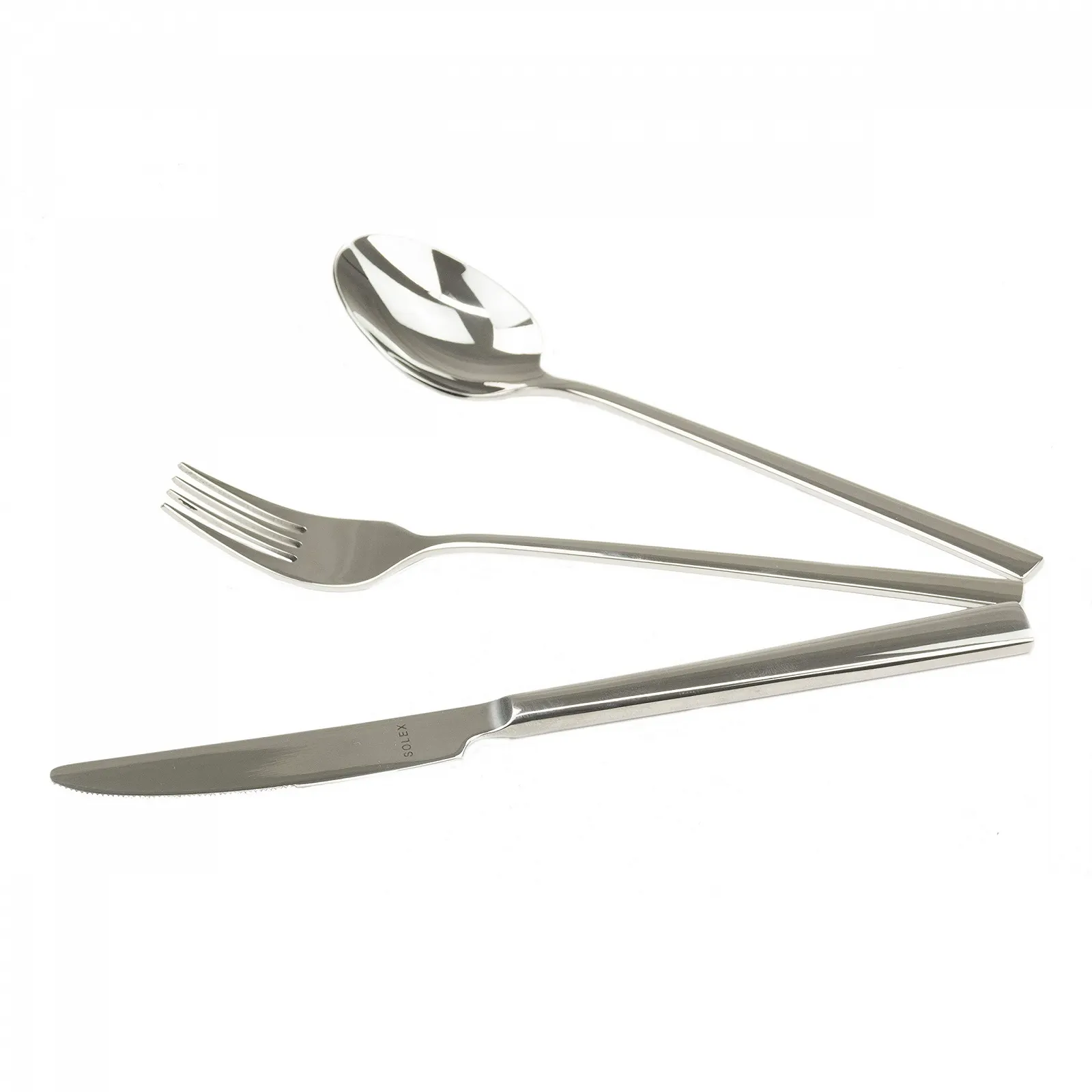 Набір десертних столових приборів Solex Helena, 18 предметів на 6 персон, фото №1