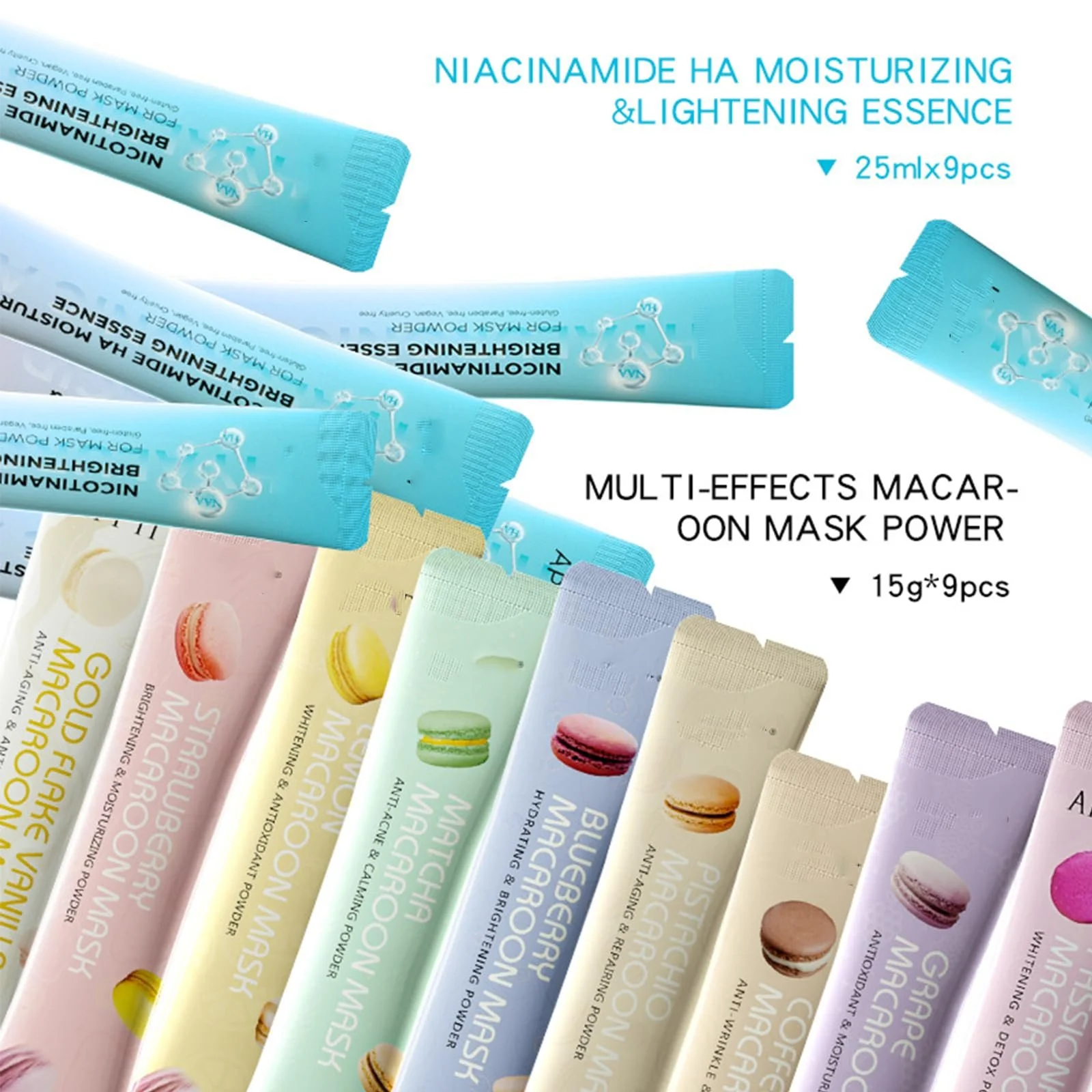 Маска для обличчя Mikabila 01 Jelly Mask Powder для догляду за обличчям з 6 штук, фото №4