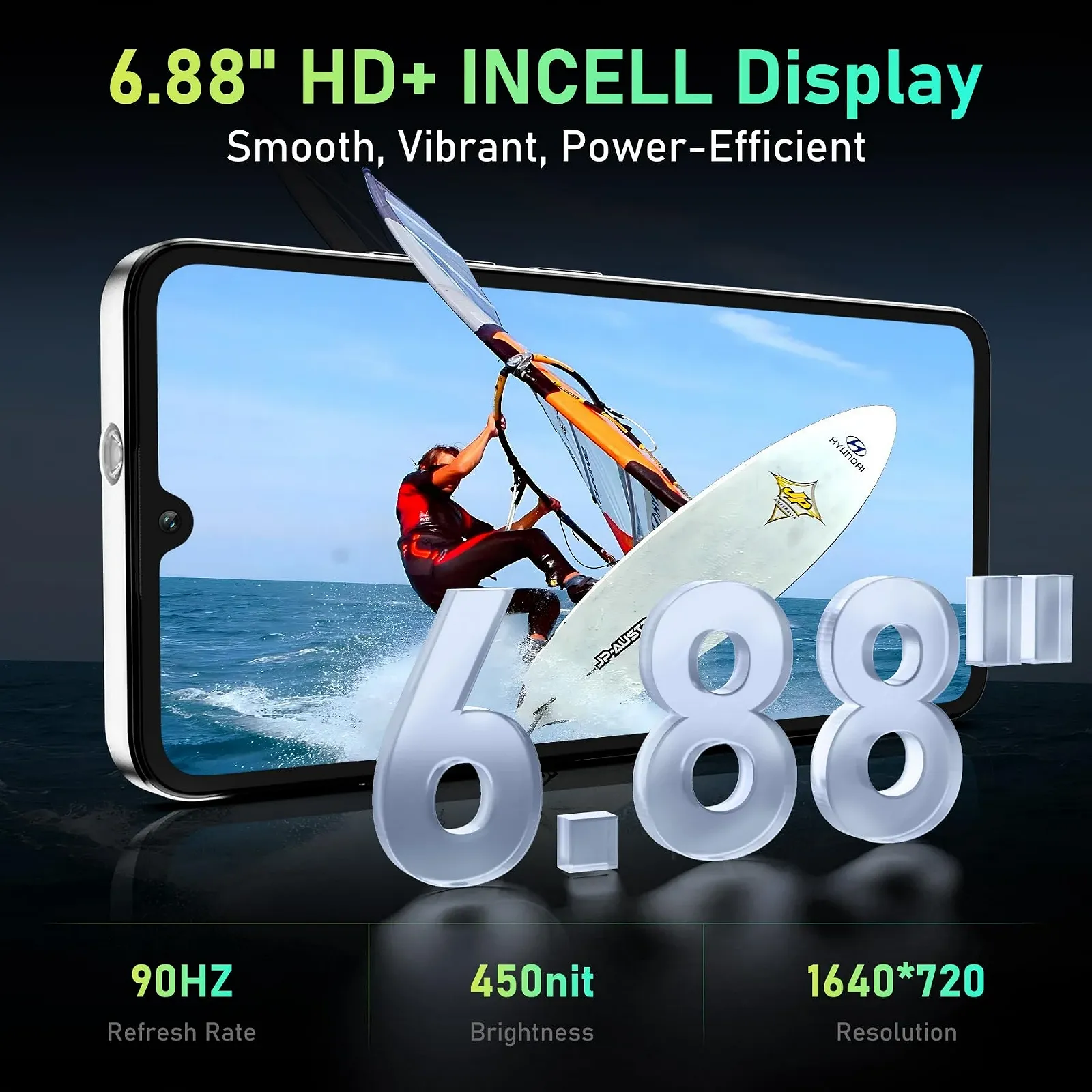 Смартфон OUKITEL C59 16/128GB Android 15 10000 мАч Black, фото №4