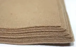Фетр для поделок мягкий Лентомания 20*30см темно-бежевый FELT52 - Фото 1