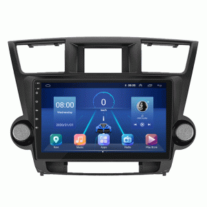 Станна магнітола Lesko 10 Toyota Highlander II U40 Рестайлінг 2010-2013 4/64Gb/ 4G Wi-Fi/ CarPlay (9702-38939) - Фото 1