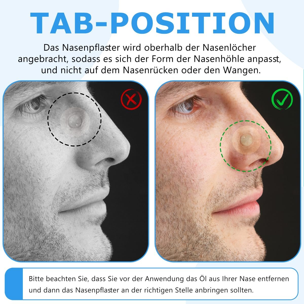 Пластирі на ніс магнітні проти хропіння, 60 шт, фото №6