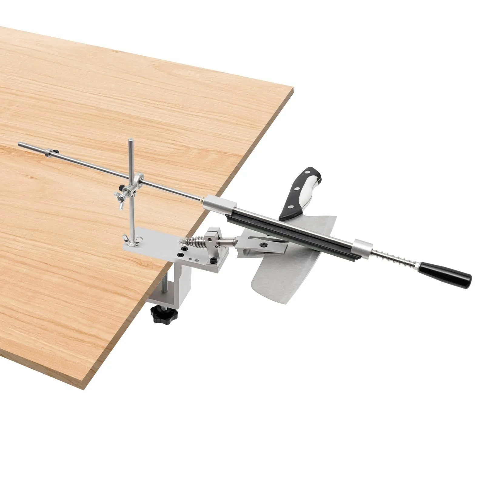 Професійна Точило для ножів 6 каменів Для лез до 400 мм та товщиною до 8 мм Алюмінієвий сплав, фото №5