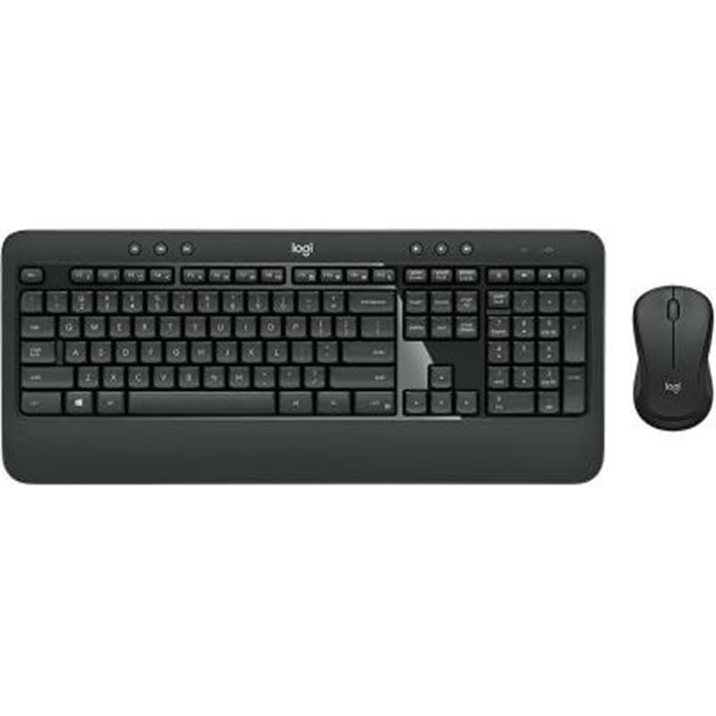 Комплект клавиатура мышь беспроводной Logitech MK540 Advanced Black USB 920-008686, фото №1