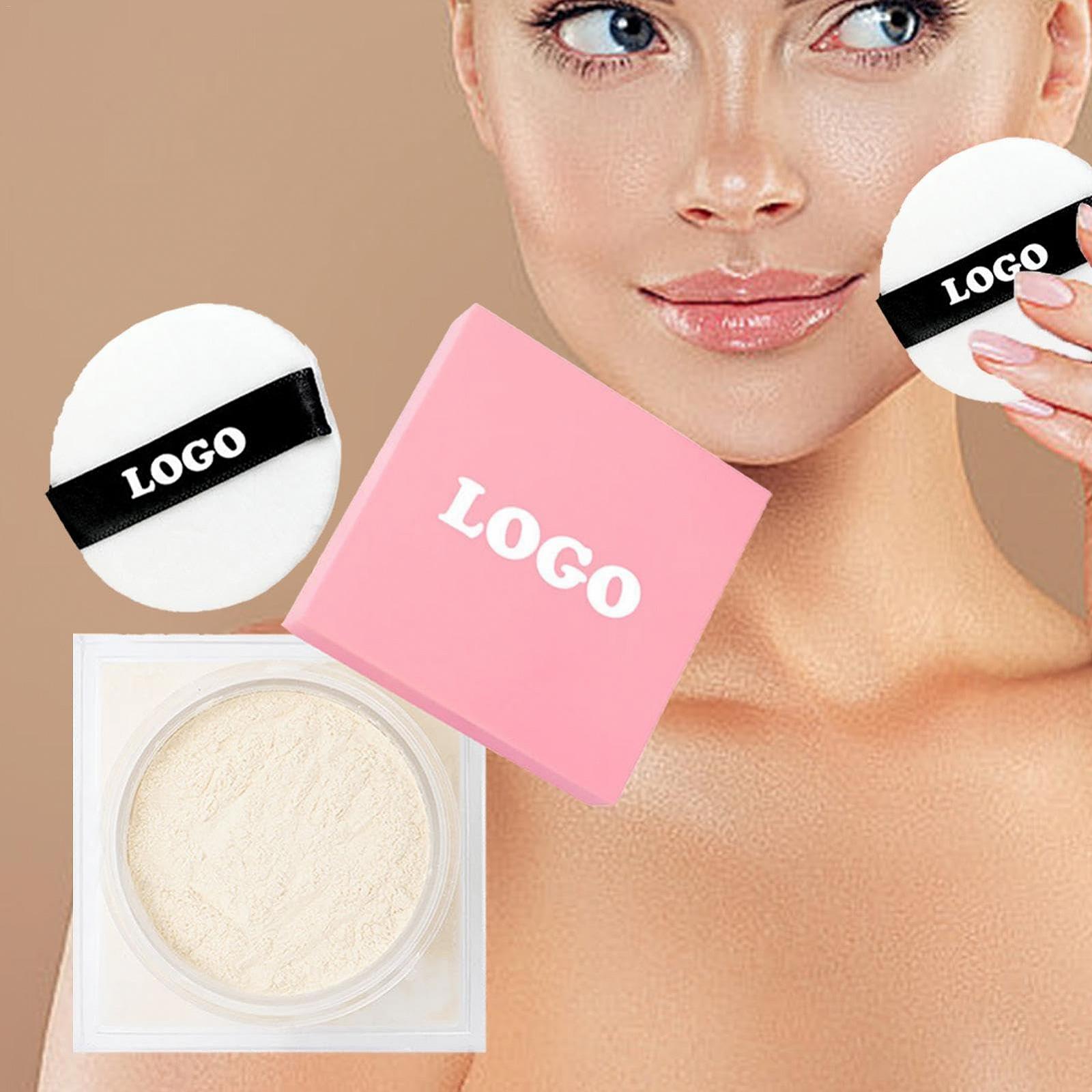 Пудра Allaura Beauty Blurring Setting 15 г Розовая Рассыпчатая Водостойкая с Контролем Жирности для Лица, фото №4