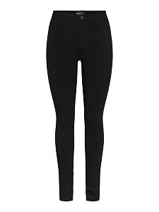 Джеггинсы PIECES Pchighskin Wear Черный/Noos Скинни Джинсы - Фото 1