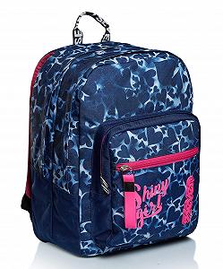 Рюкзак-візок Seven Girls Extra Fit Invicta New Tech 3-в-1 знімний Tartan Blue, синій - Фото 1