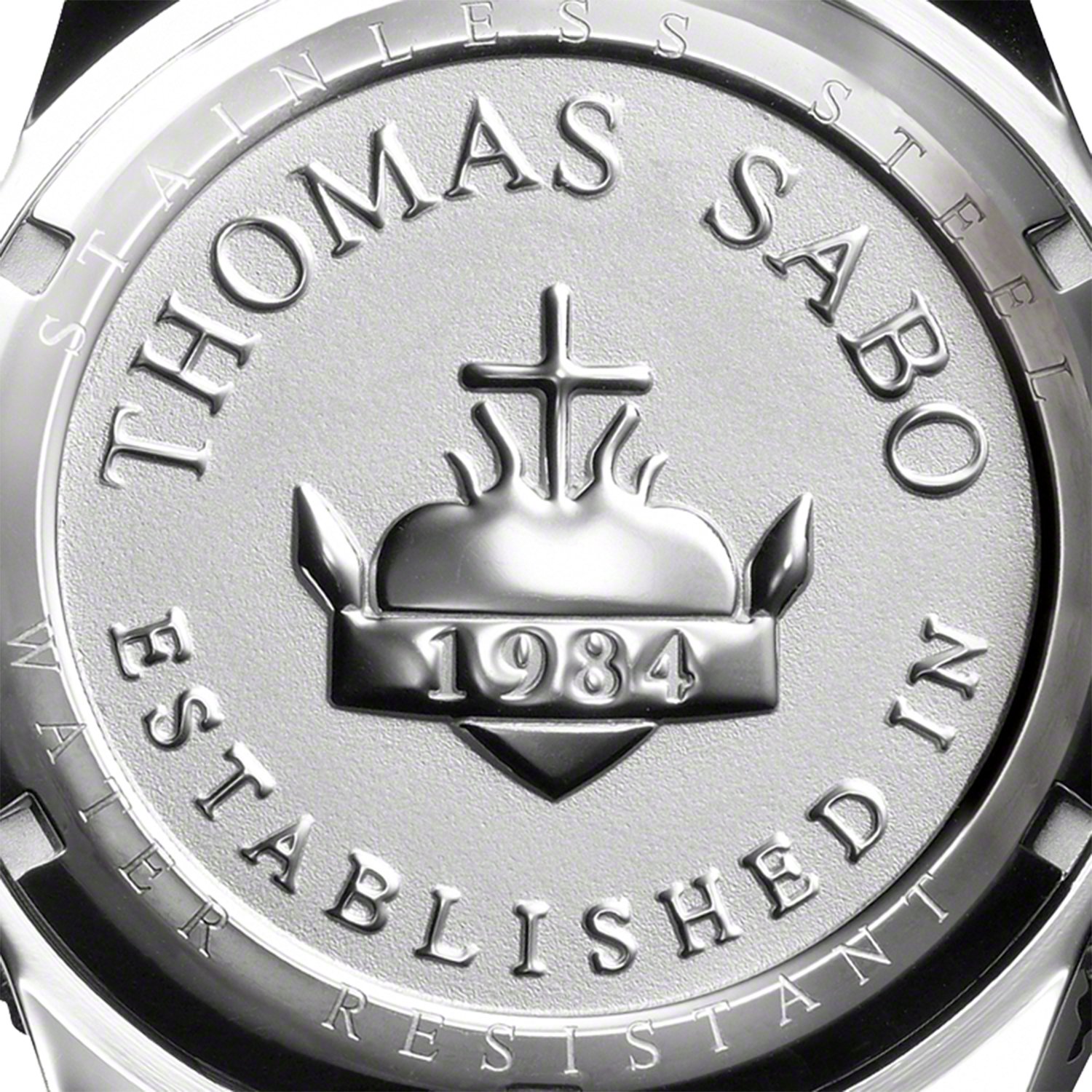 Чоловічий годинник Thomas Sabo Rebel Urban Аналоговий кварцовий Silver Black, фото №4