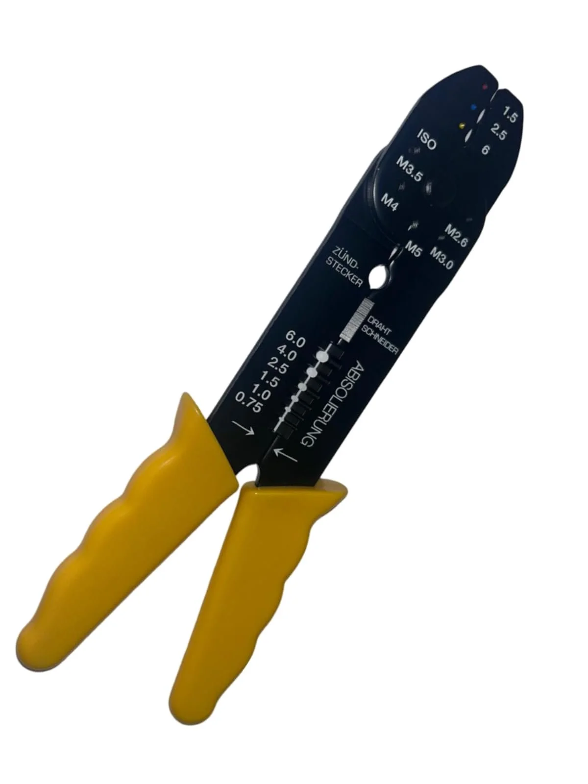 Клещи для изолированных клемм со стриппером и винторезом M2.5 - M5, фото №5