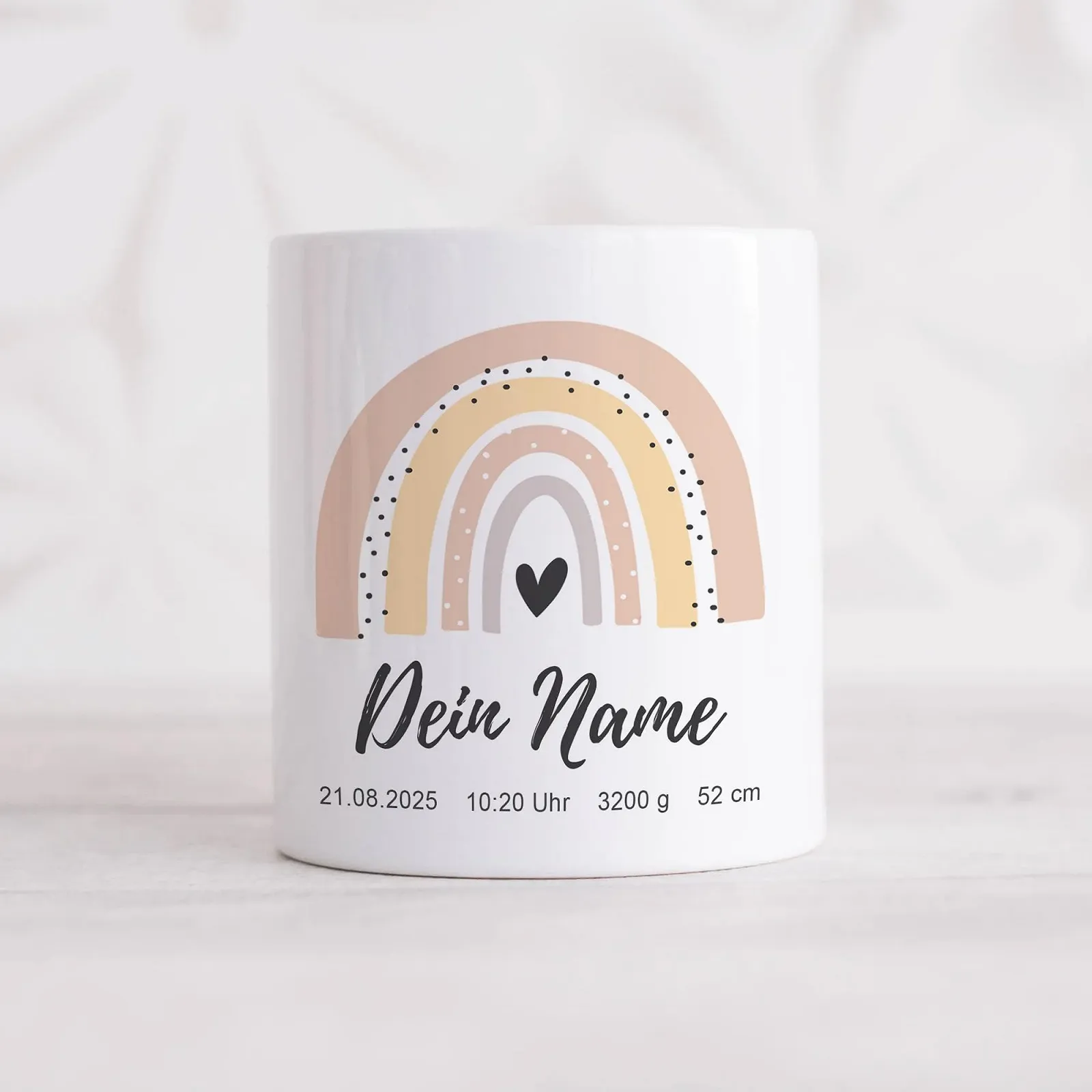 Скарбничка керамічна Rainbow Apricot 9.4 x 8 см, фото №5