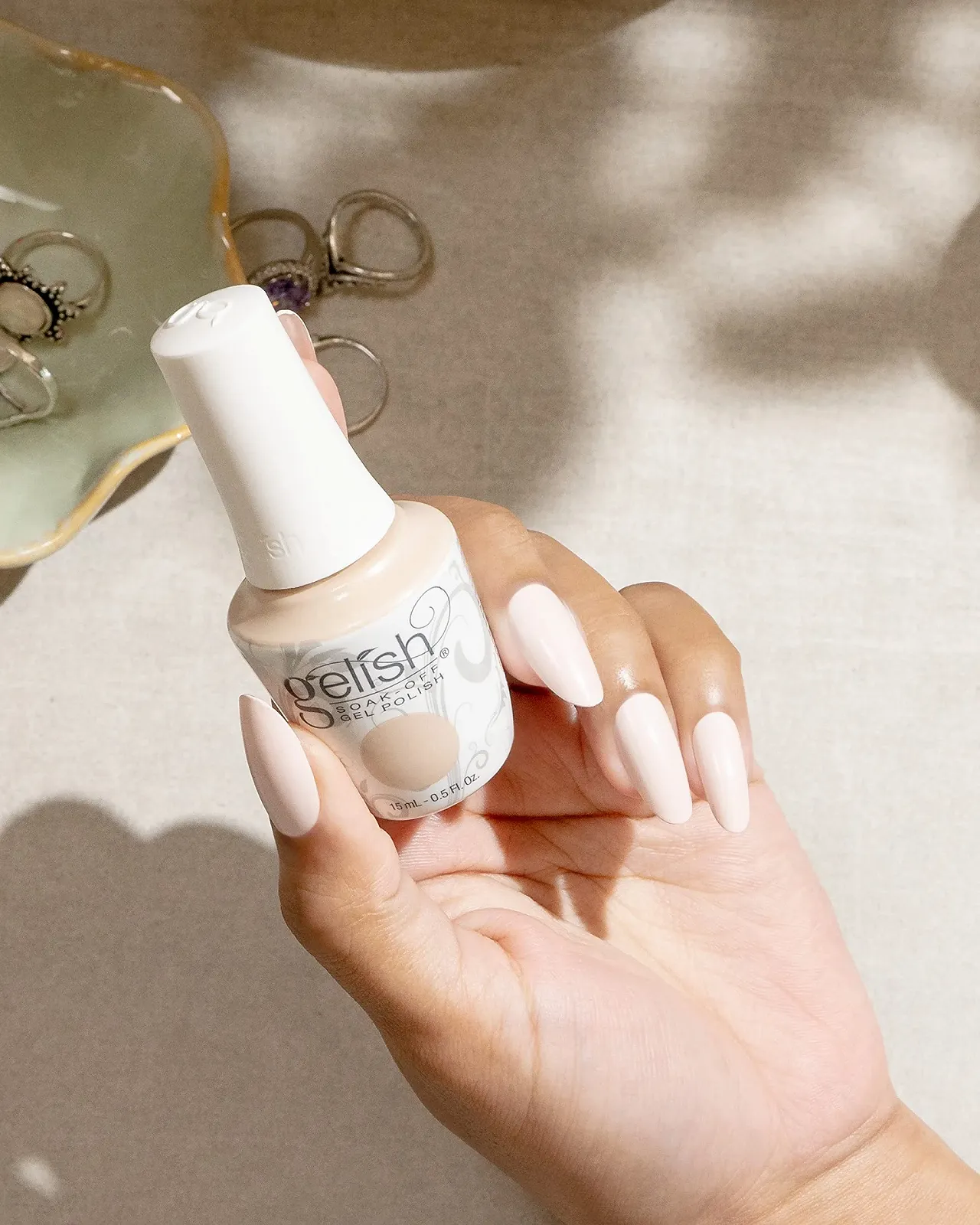 Гель-лак Harmony Gelish Tan My Hide 15 мл Коричневый, фото №8