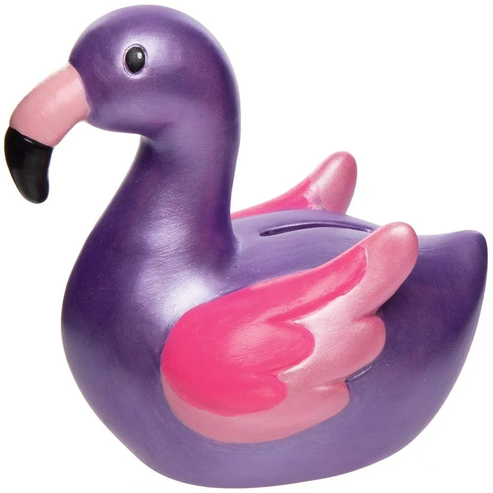 Копилка Baker Ross AT690 Flamingo Керамическая Набор 2 шт, фото №3