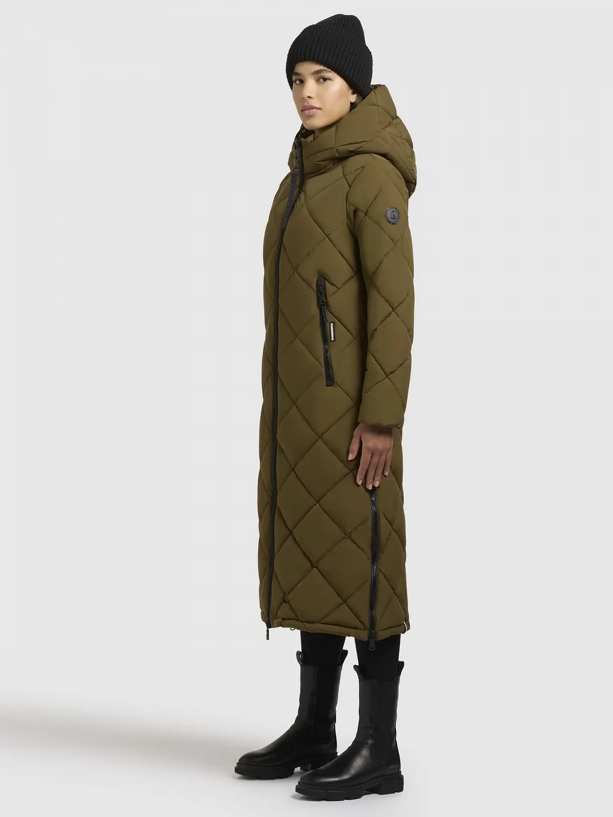 Зимнее пальто Khujo Genti Женское Зеленый Streetwear, фото №7 Зимнее пальто Khujo Genti Женское Зеленый Streetwear, фото №7