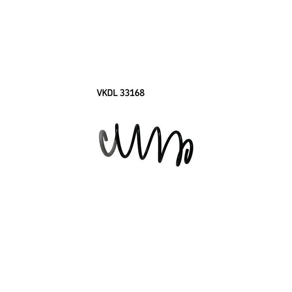 Пружина підвіски SKF VKDL 33168, передня вісь, фото №1