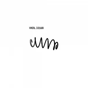 Пружина подвески SKF VKDL 33168, передняя ось - Фото 1