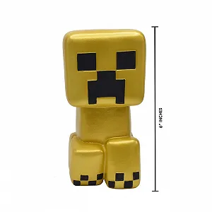 Іграшка-антистрес Minecraft Mega SquishMe Gold Creeper synthetic.ua - Фото 1