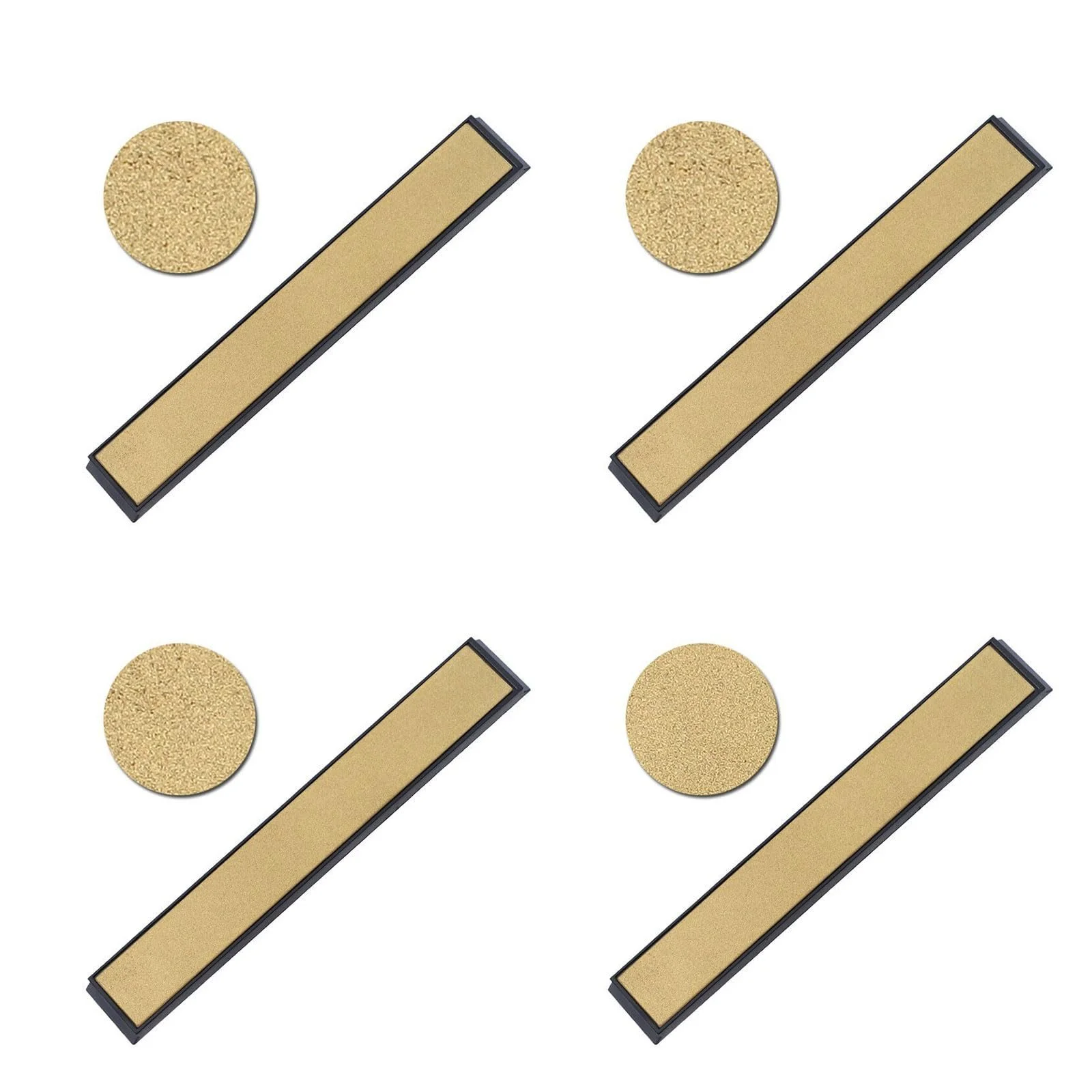 Точило для садового інструменту та кухонних ножів професійна ручна 80/200/600 гріт з основою, фото №6