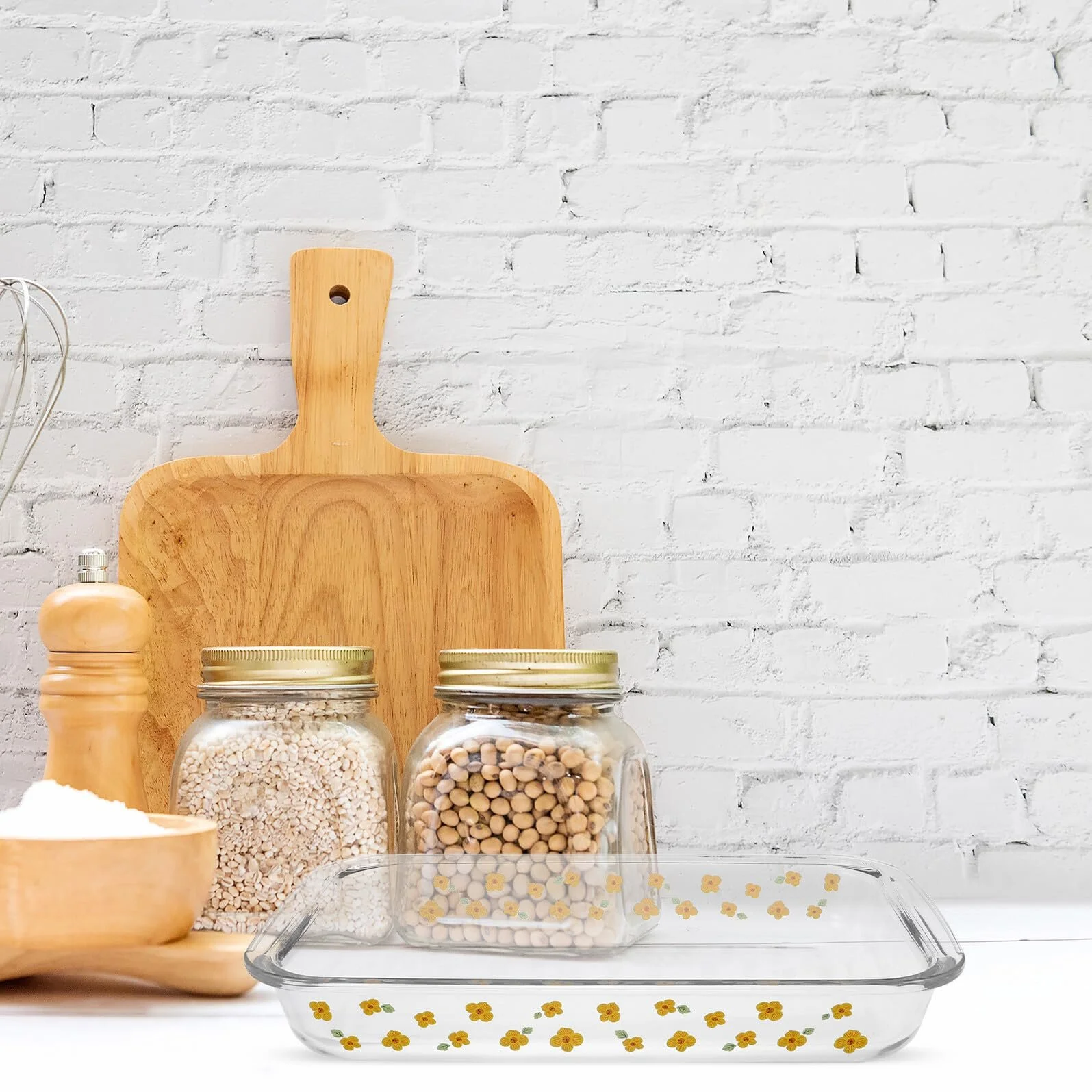 Форма для запекания Gatuida прямоугольная, стеклянная, термостойкая, для микроволновой печи, фото №7