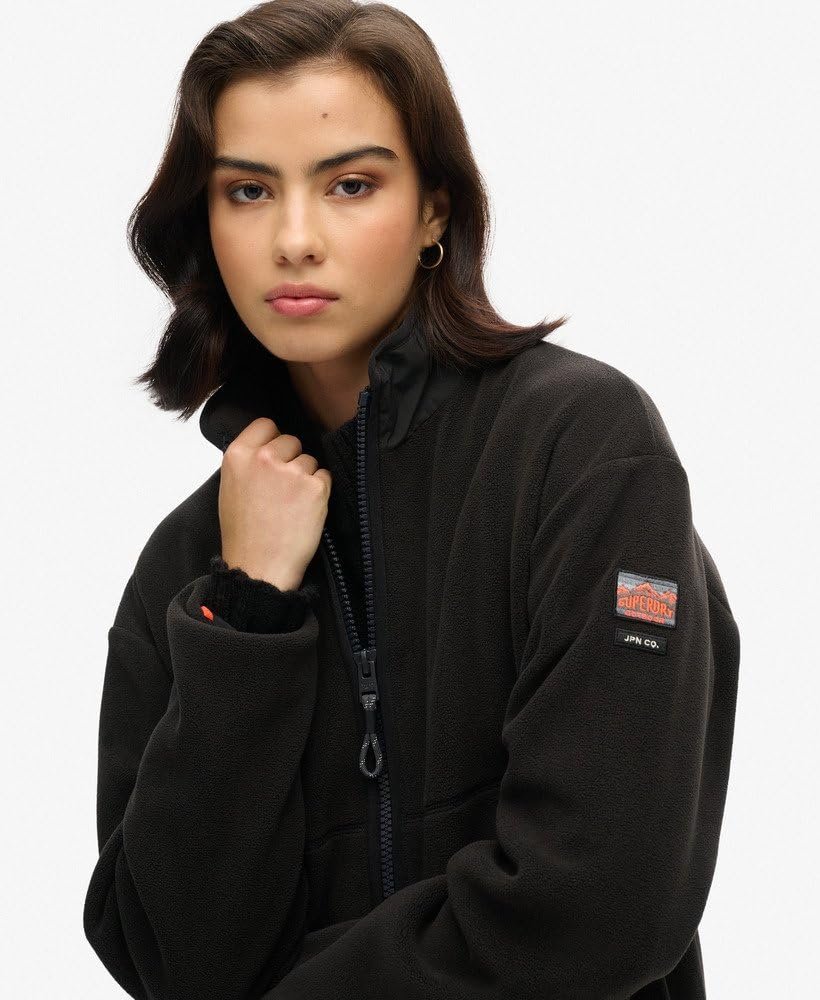 Куртка флисовая на молнии Superdry Active женская, фото №3