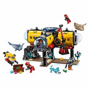 Конструктор LEGO City 60265 Подводная исследовательская база Приключения на морском дне Игрушка для детей synthetic.ua - Фото 1