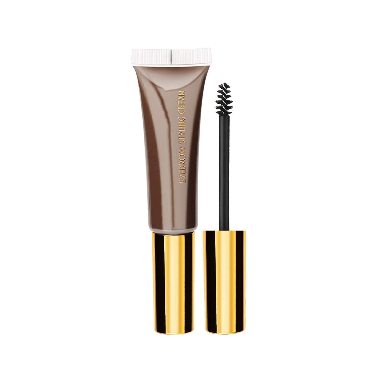 Набір кольорування брів Квадратний Гель Темно-коричневий, фото №1