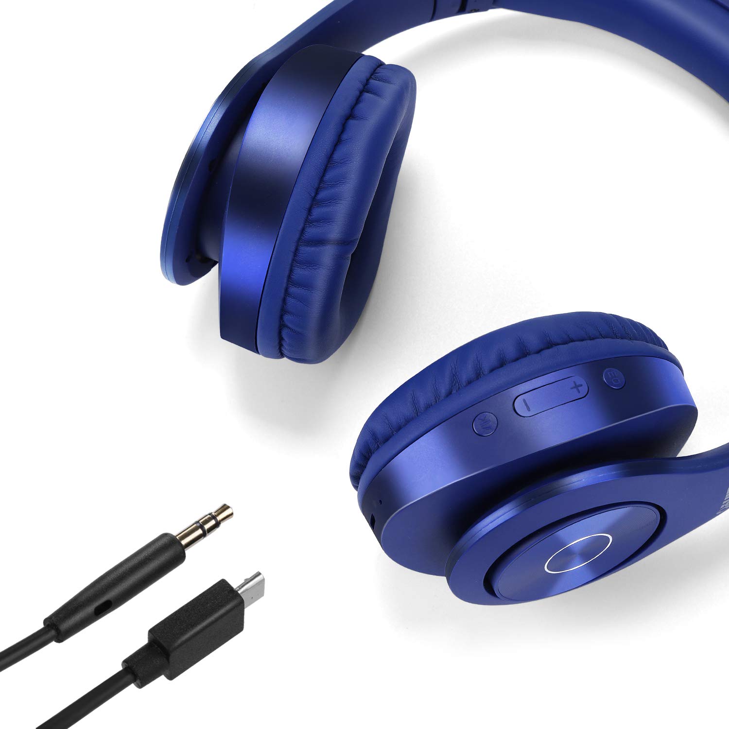 Навушники Tuinyo Bluetooth Over Ear Hi-Fi Стерео Бездротові Глибокий Басс М'які Протеїнові Амбушури Вбудований Мікрофон Кабельні ПК / Мобільні / ТВ, фото №6