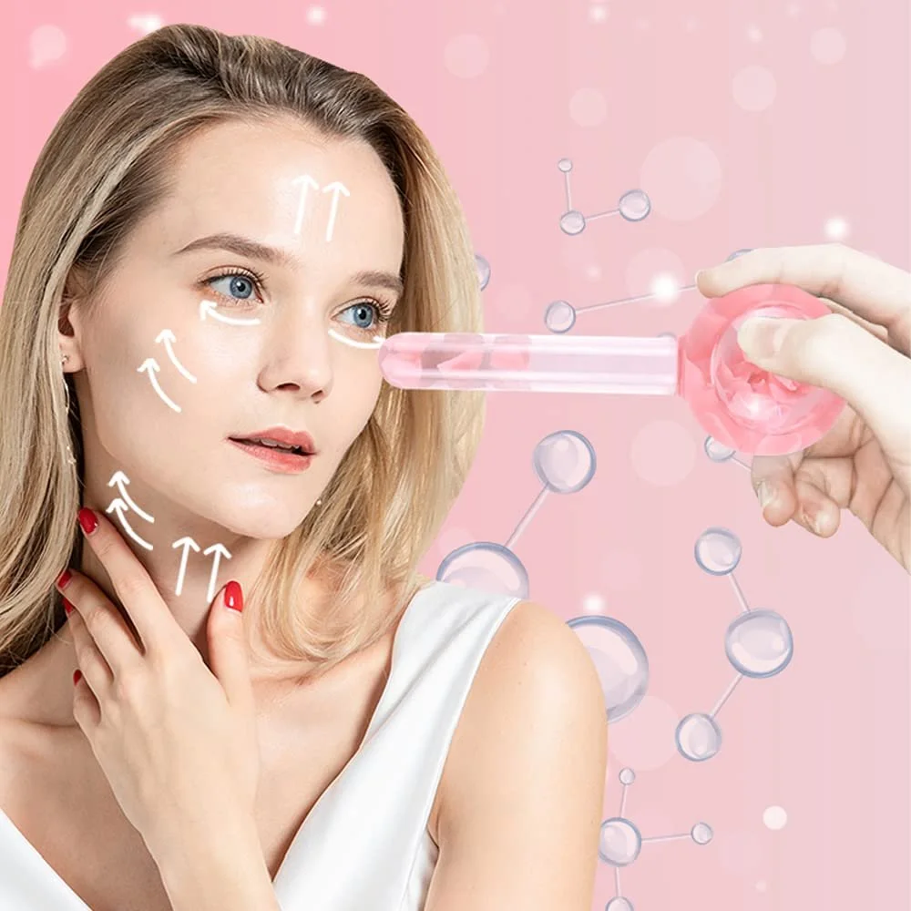 Крижані кульки для обличчя для підтяжки шкіри та зменшення набряклості, фото №4